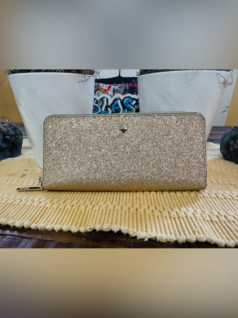 NWOT Kate Spade New York Burgess Court Slim Continental Wallet